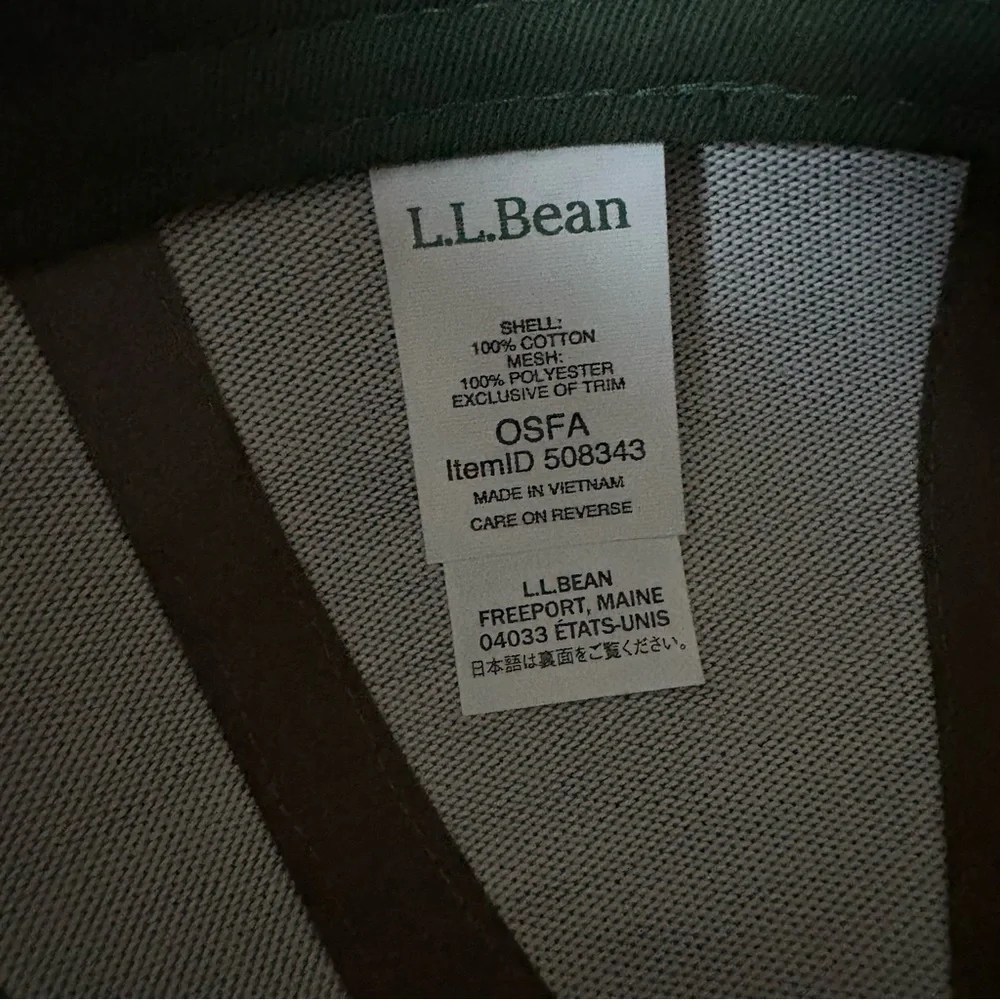 LL Bean Trucker Hat - Picture 6 of 6